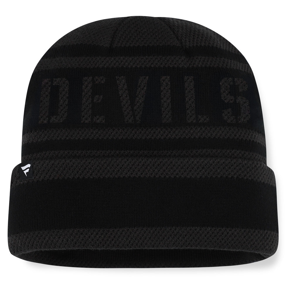 Fanatics New Jersey Devils NHL Recon Men's Black Beanie