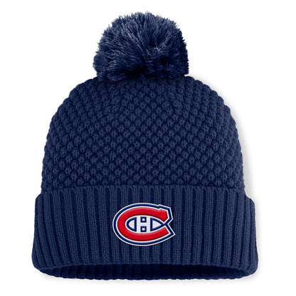 Fanatics Montreal Canadiens NHL Bubble Women's Navy Toque