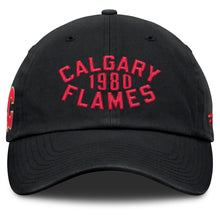 Fanatics Calgary Flames Archer Blue Unstructured Black Hat