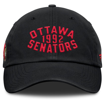 Fanatics Ottawa Senators Archer Blue Unstructured Black Hat