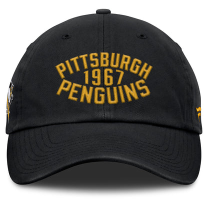 Fanatics Pittsburgh Penguins Archer Blue Unstructured Black Hat