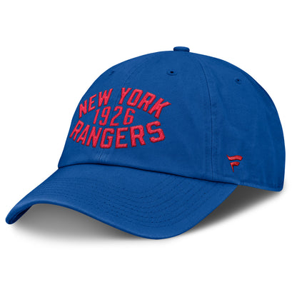 Fanatics New York Rangers Archer Blue Unstructured Blue Navy Hat