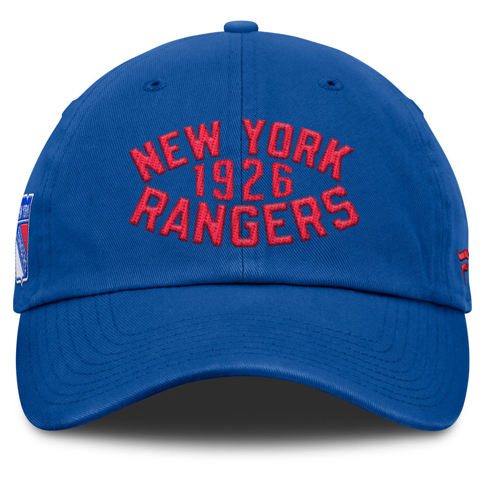 Fanatics New York Rangers Archer Blue Unstructured Blue Navy Hat