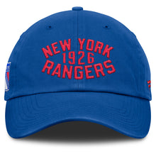 Fanatics New York Rangers Archer Blue Unstructured Blue Navy Hat