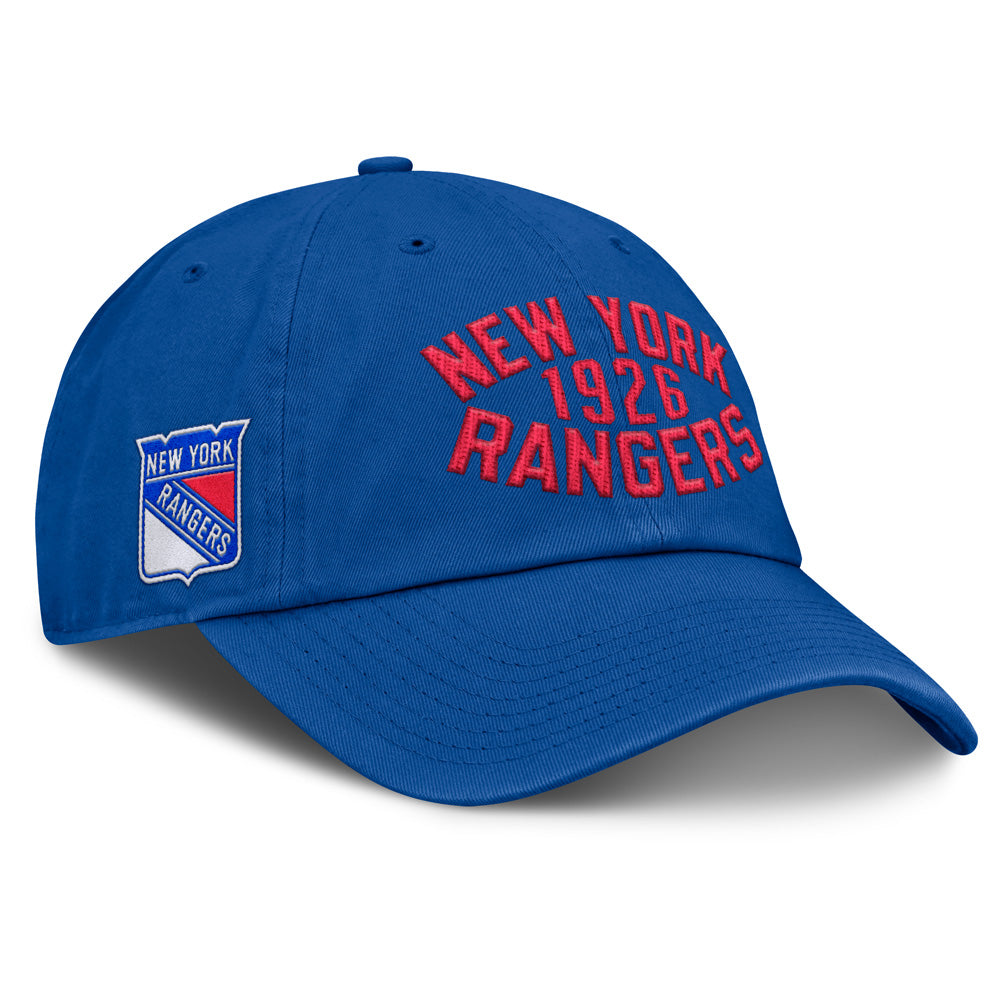 Fanatics New York Rangers Archer Blue Unstructured Blue Navy Hat
