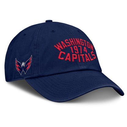 Fanatics Washington Capitals Archer Blue Unstructured Navy Hat