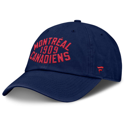 Fanatics Montreal Canadiens Archer Blue Unstructured Navy Hat