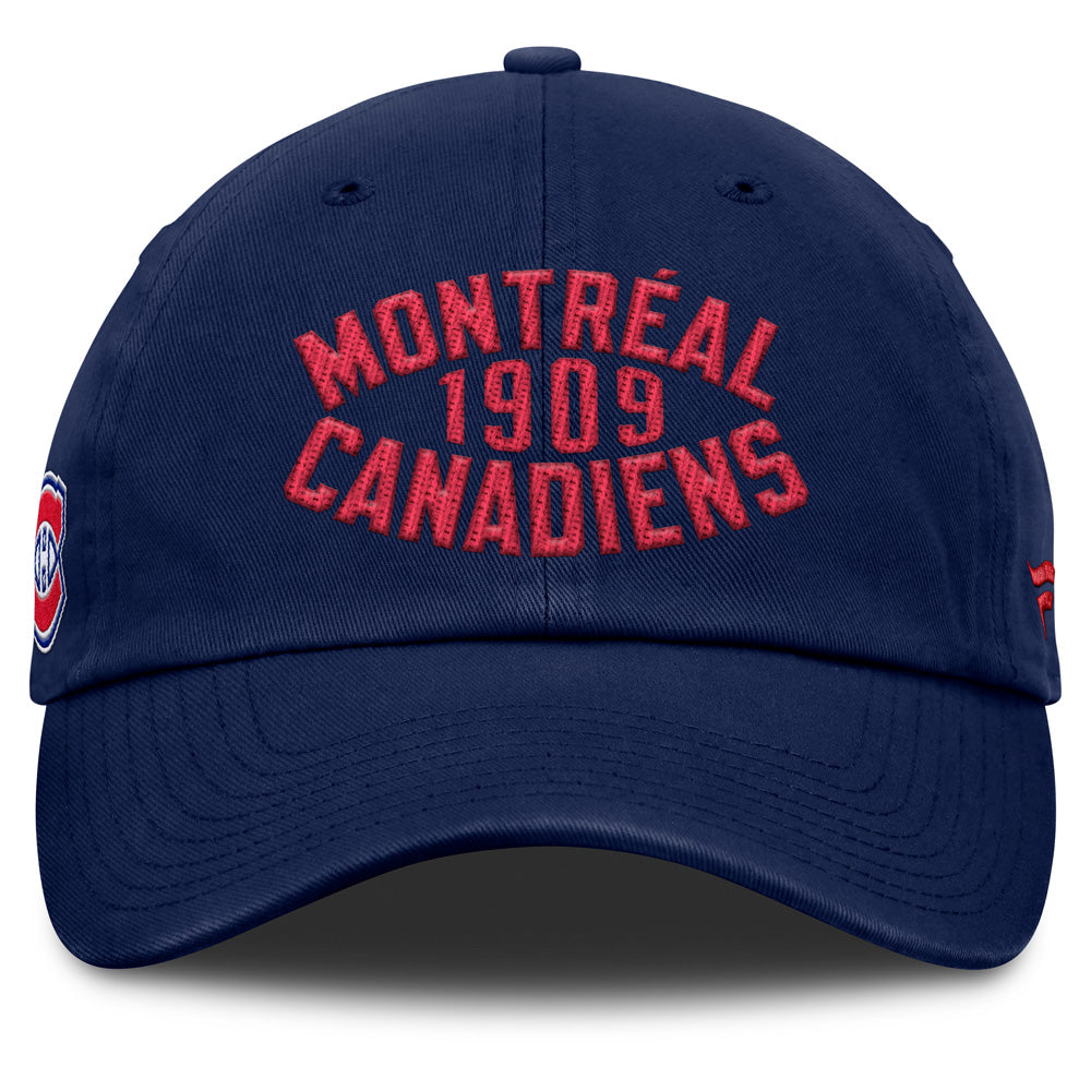 Fanatics Montreal Canadiens Archer Blue Unstructured Navy Hat