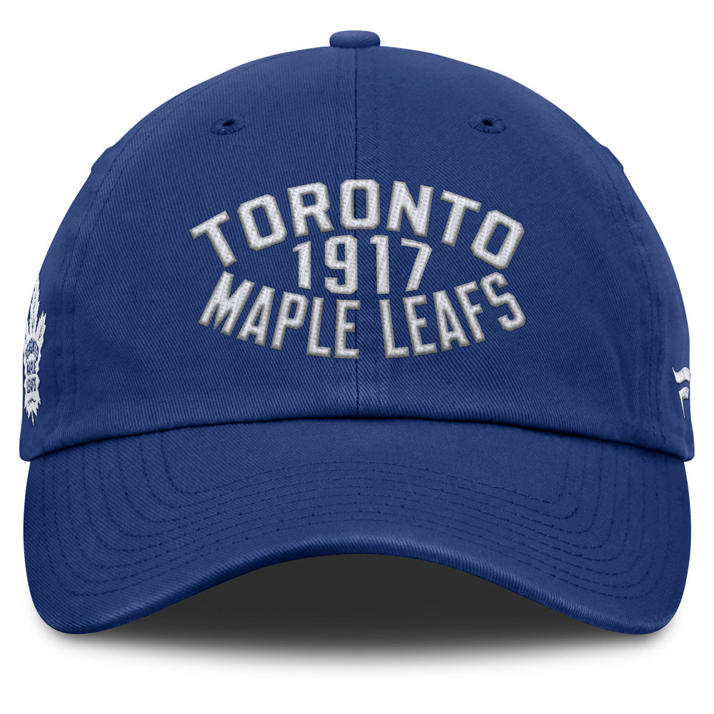 Fanatics Toronto Maple Leafs Archer Blue Unstructured Blue Hat