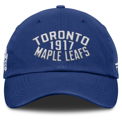 Fanatics Toronto Maple Leafs Archer Blue Unstructured Blue Hat