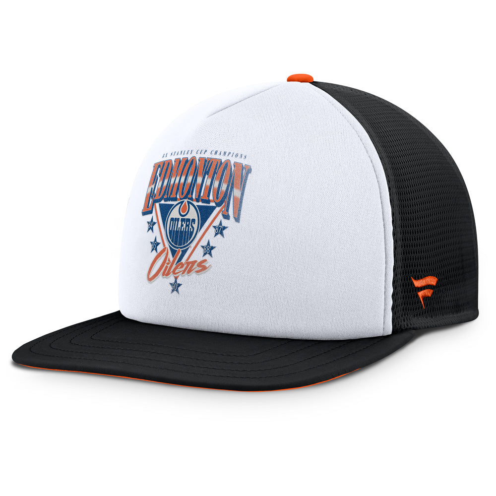 Fanatics Edmonton Oilers Dynasty And Decades Adjustable Hat
