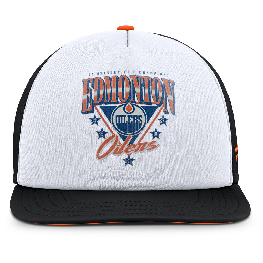 Fanatics Edmonton Oilers Dynasty And Decades Adjustable Hat
