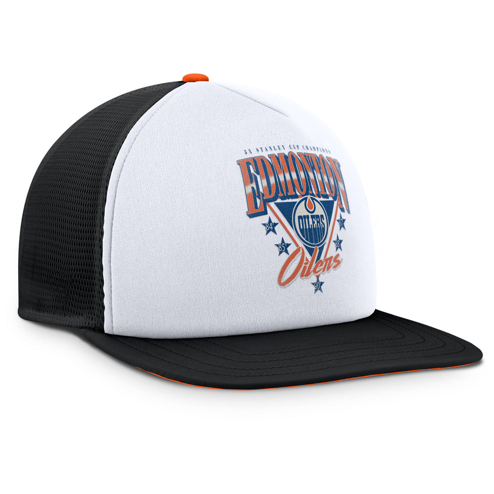 Fanatics Edmonton Oilers Dynasty And Decades Adjustable Hat