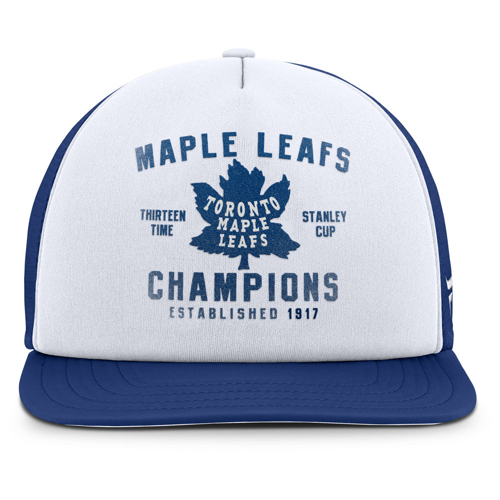 Fanatics Toronto Maple Leafs Dynasty And Decades Adjustable Blue Hat