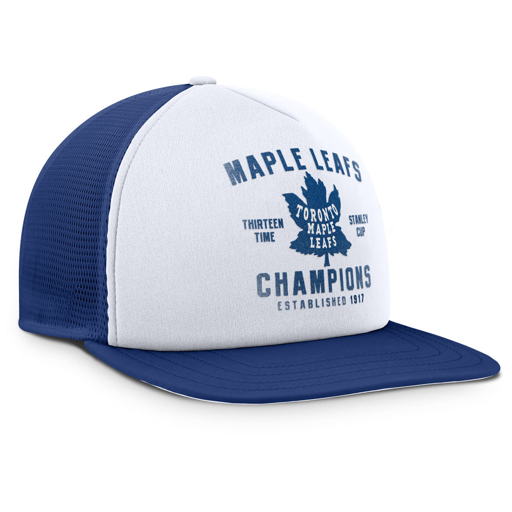 Fanatics Toronto Maple Leafs Dynasty And Decades Adjustable Blue Hat