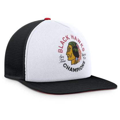 Fanatics Chicago Blackhawks Dynasty And Decades Adjustable Hat
