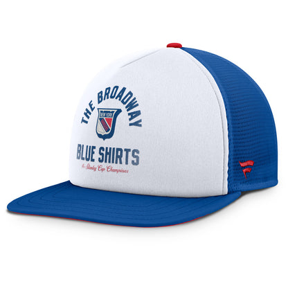 Fanatics New York Rangers Dynasty And Decades Adjustable Hat