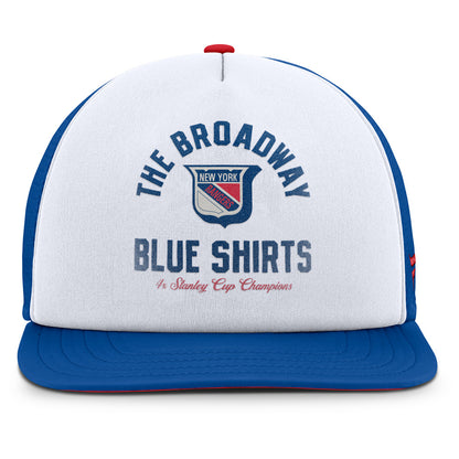 Fanatics New York Rangers Dynasty And Decades Adjustable Hat