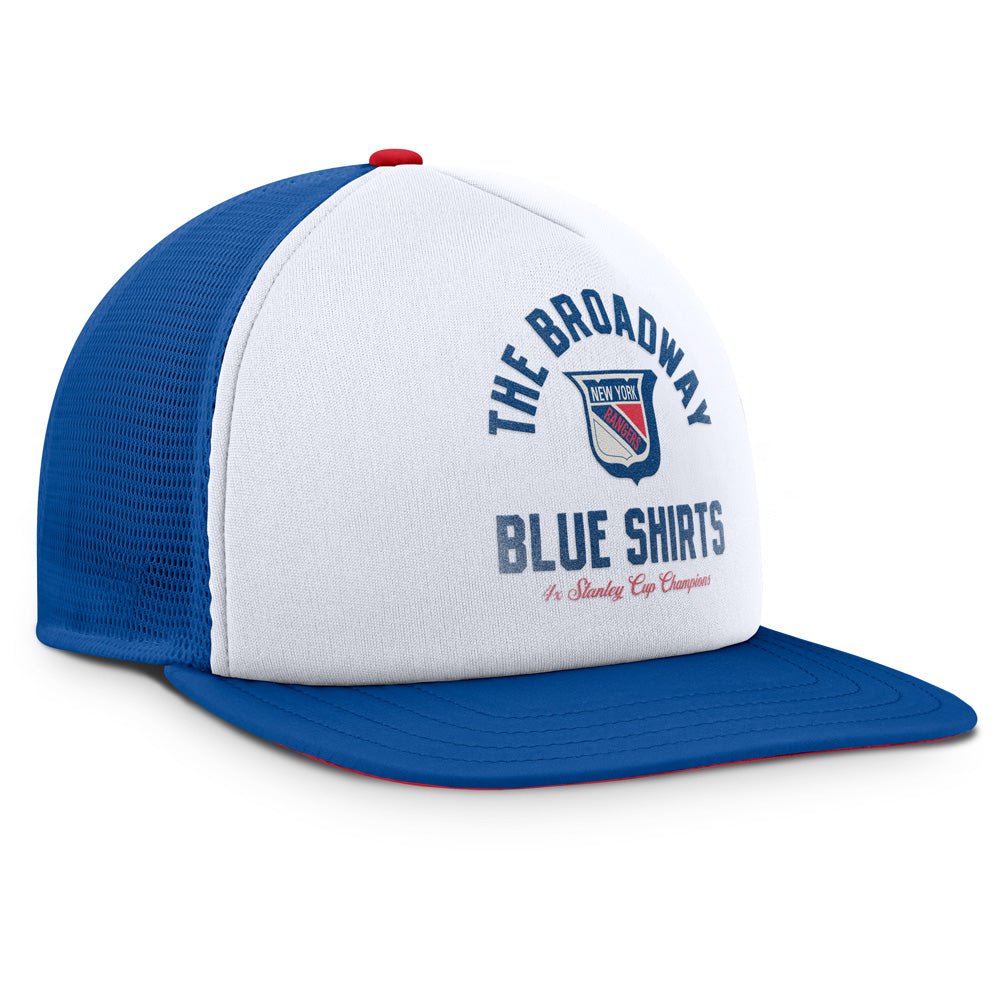 Fanatics New York Rangers Dynasty And Decades Adjustable Hat