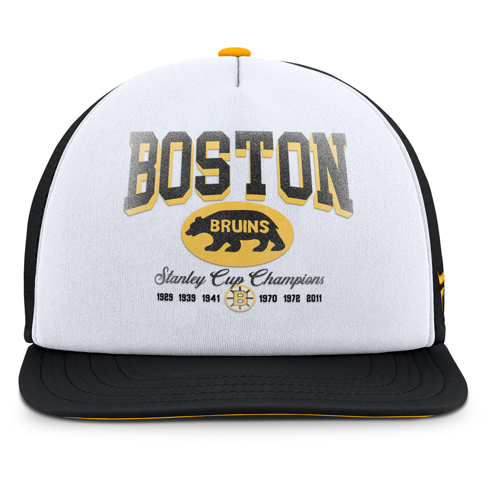 Fanatics Boston Bruins Dynasty And Decades Adjustable Hat