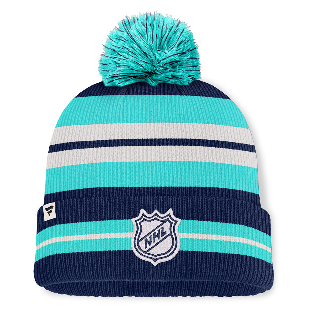 Fanatics Seattle Kraken Decades Men's Navy Toque