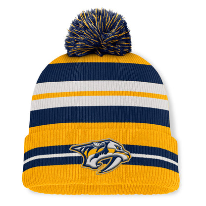 Fanatics Nashville Predators Decades Men's Yellow Toque