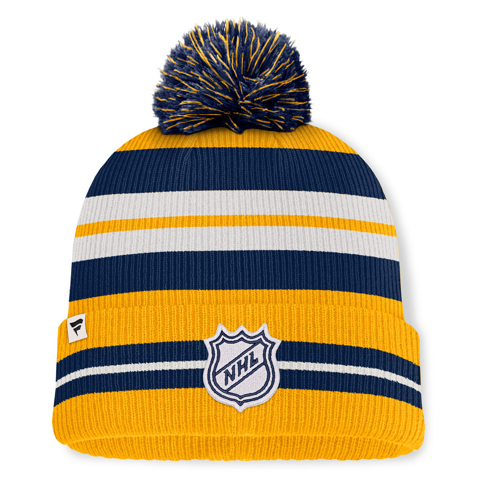 Fanatics Nashville Predators Decades Men's Yellow Toque