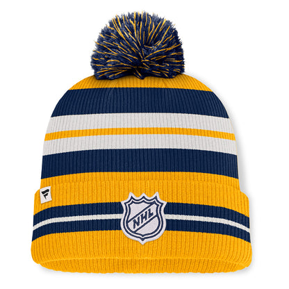 Fanatics Nashville Predators Decades Men's Yellow Toque