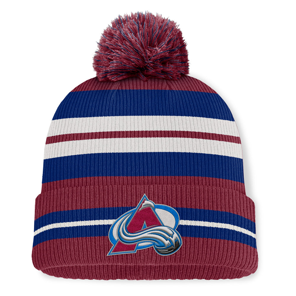 Fanatics Colorado Avalanche Decades Men's Burgundy Toque