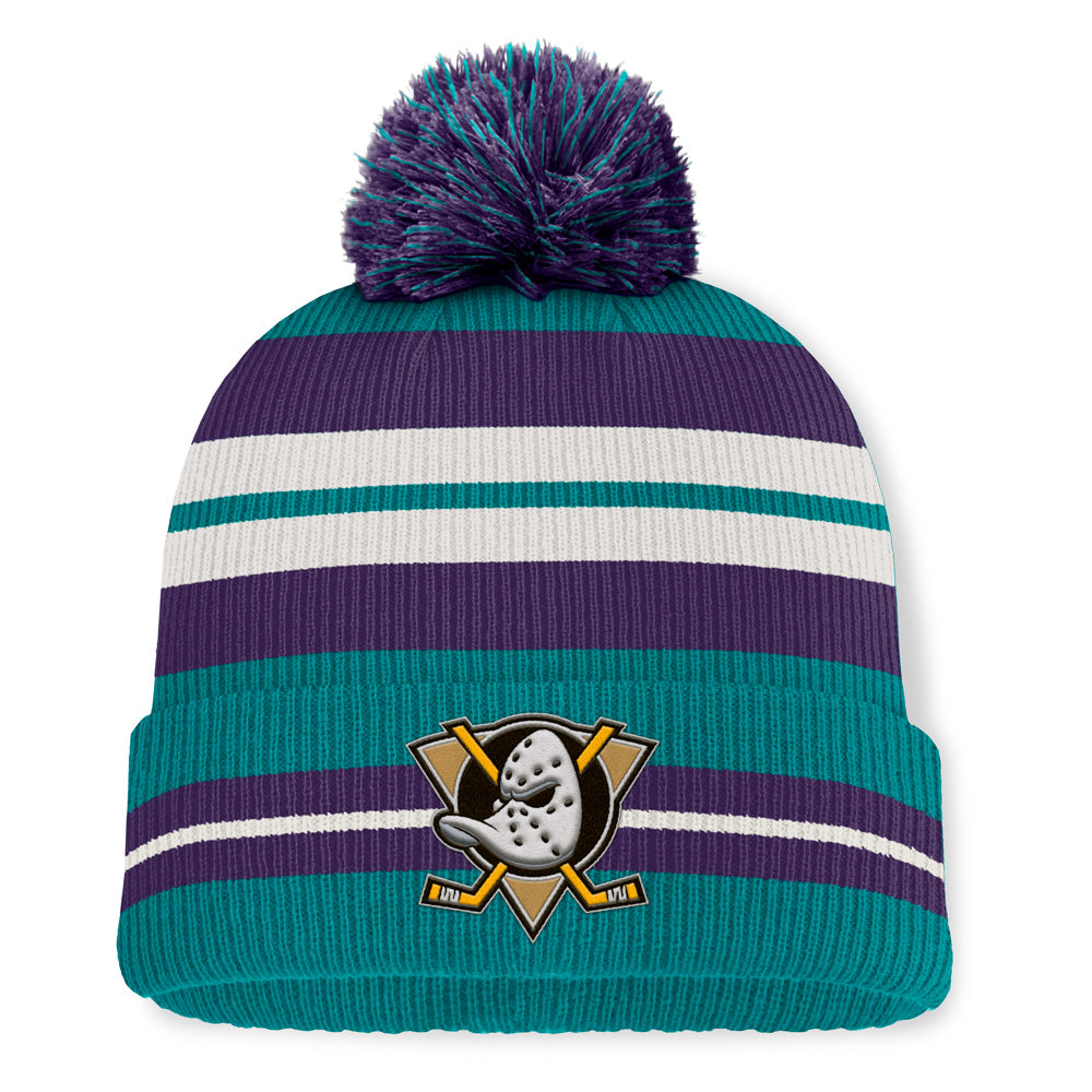 Fanatics Anaheim Ducks Decades Men's Teal Toque