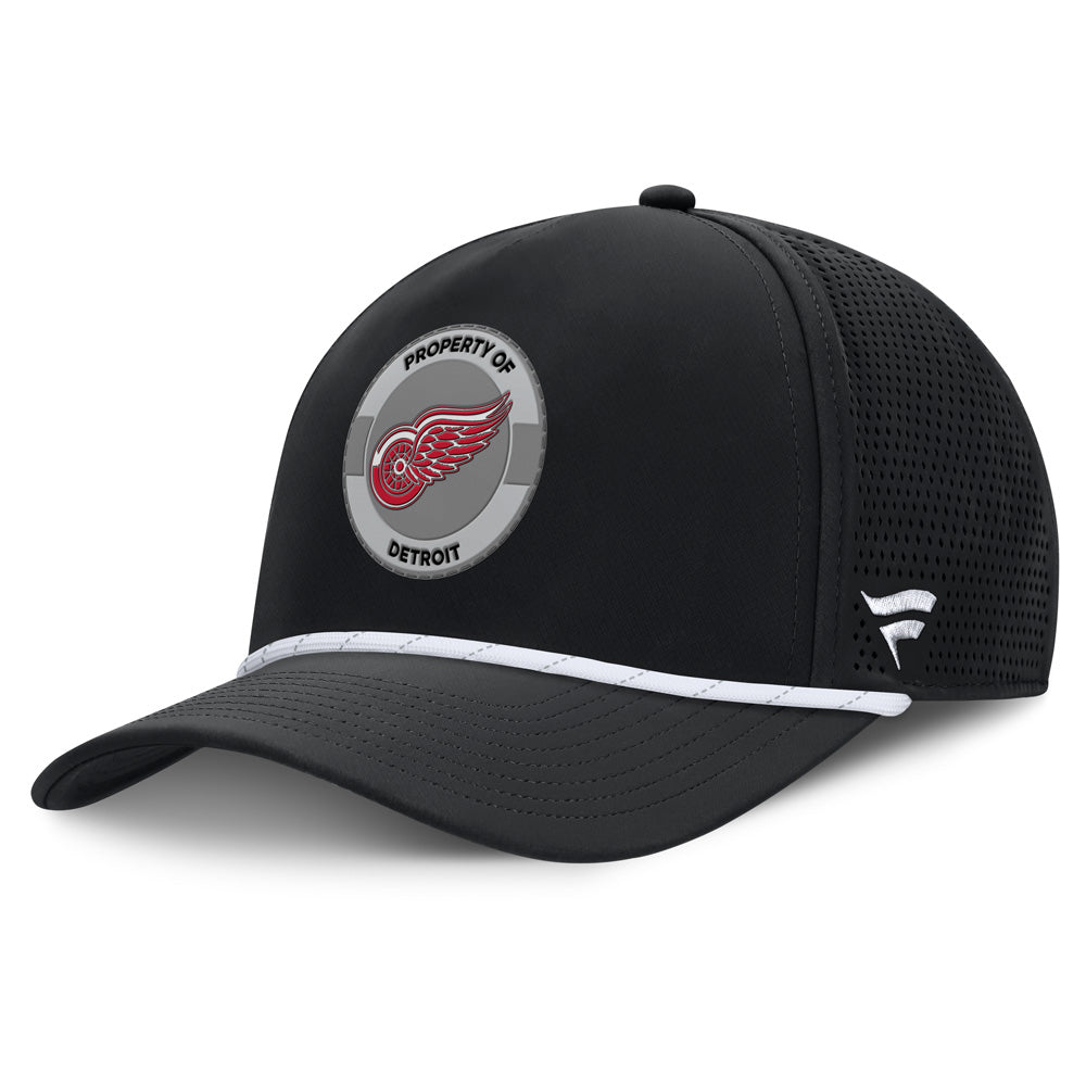 Detroit Red Wings Rink 1 Adjustable 5 Panel Rope Hat