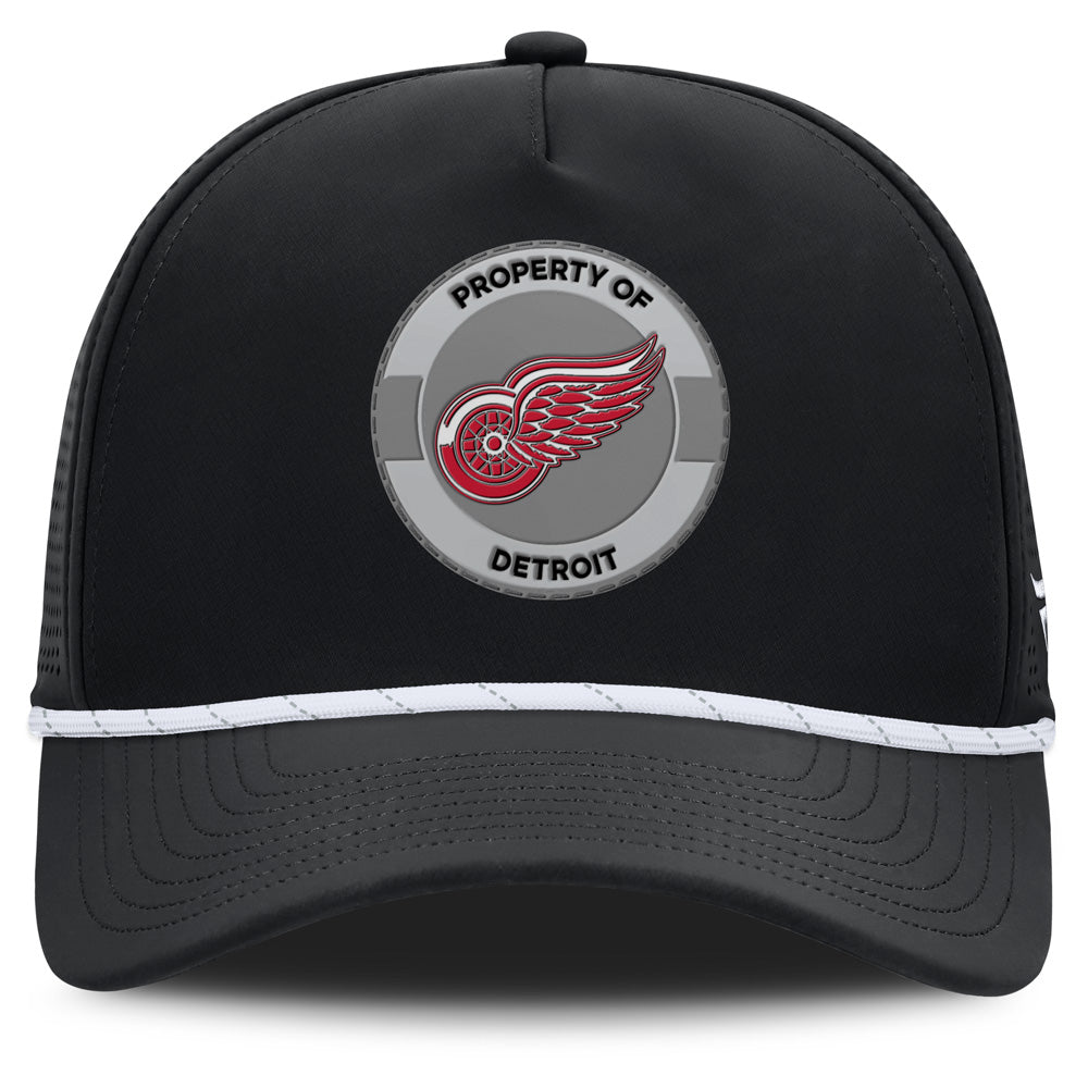 Detroit Red Wings Rink 1 Adjustable 5 Panel Rope Hat