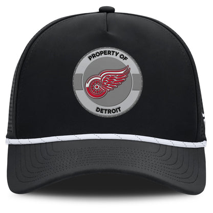 Detroit Red Wings Rink 1 Adjustable 5 Panel Rope Hat