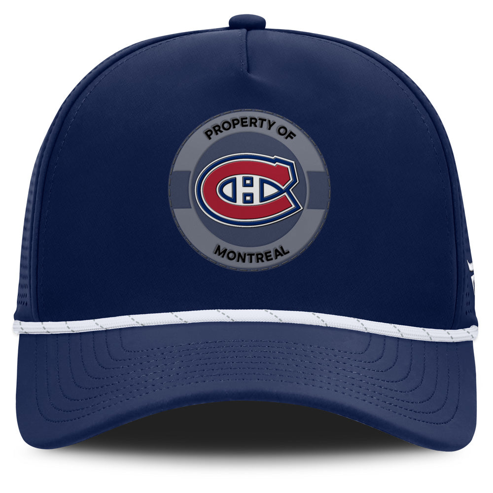 Montreal Canadiens Rink 5 Panel Adjustable Rope Hat