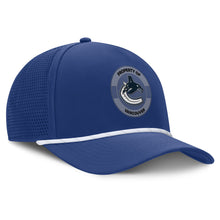 Vancouver Canucks Rink 1 Adjustable 5 Panel Rope Hat