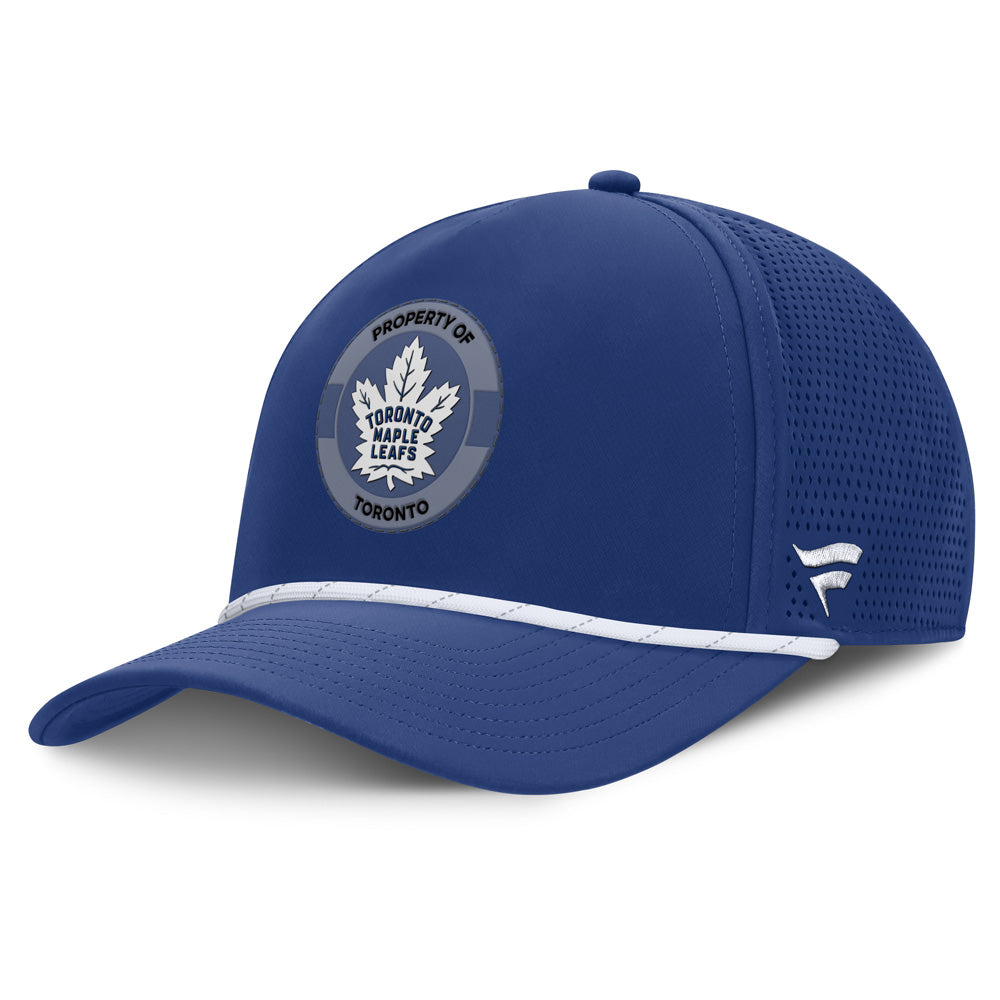 Fanatics Toronto Maple Leafs Rink 1 Blue Snapback Hat