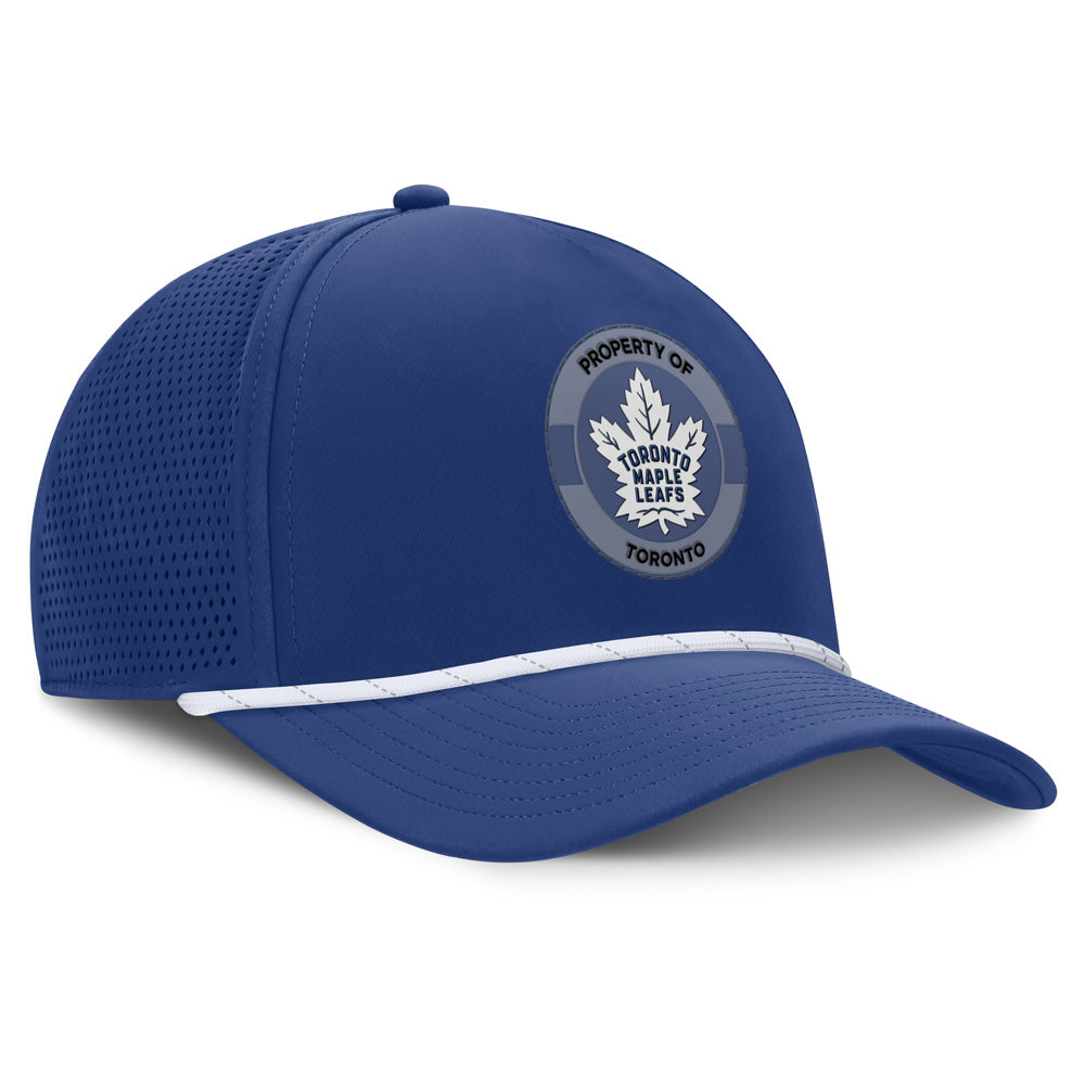 Fanatics Toronto Maple Leafs Rink 1 Blue Snapback Hat