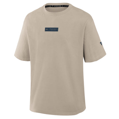 Fanatics Montreal Canadiens Authentic Pro Heavyweight Men's Cream T Shirt