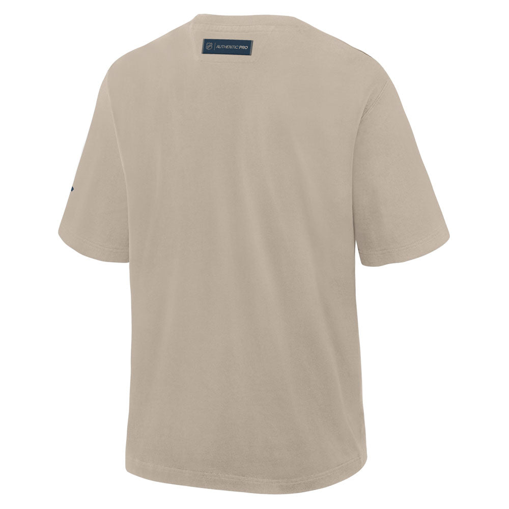 Fanatics Montreal Canadiens Authentic Pro Heavyweight Men's Cream T Shirt
