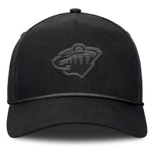Fanatics Minnesota Wild A-Frame Black Snapback Hat