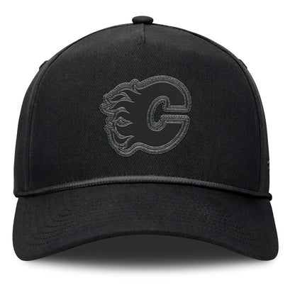 Fanatics Calgary Flames A-Frame Black Snapback Hat