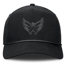 Fanatics Washington Capitals A-Frame Black Snapback Hat