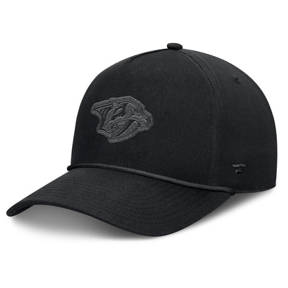 Fanatics Nashville Predators A-Frame Black Snapback Hat