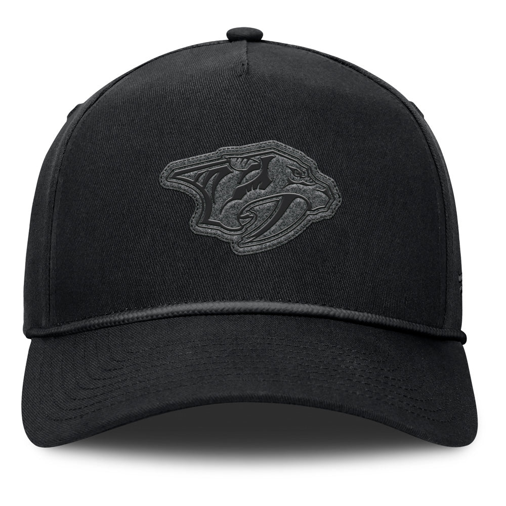 Fanatics Nashville Predators A-Frame Black Snapback Hat