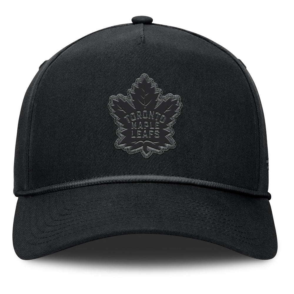 Fanatics Toronto Maple Leafs A-Frame Black Snapback Hat