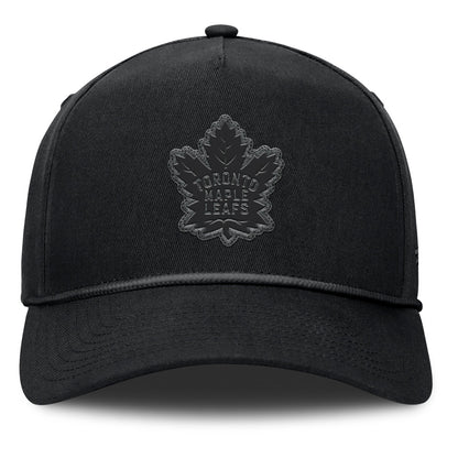 Fanatics Toronto Maple Leafs A-Frame Black Snapback Hat