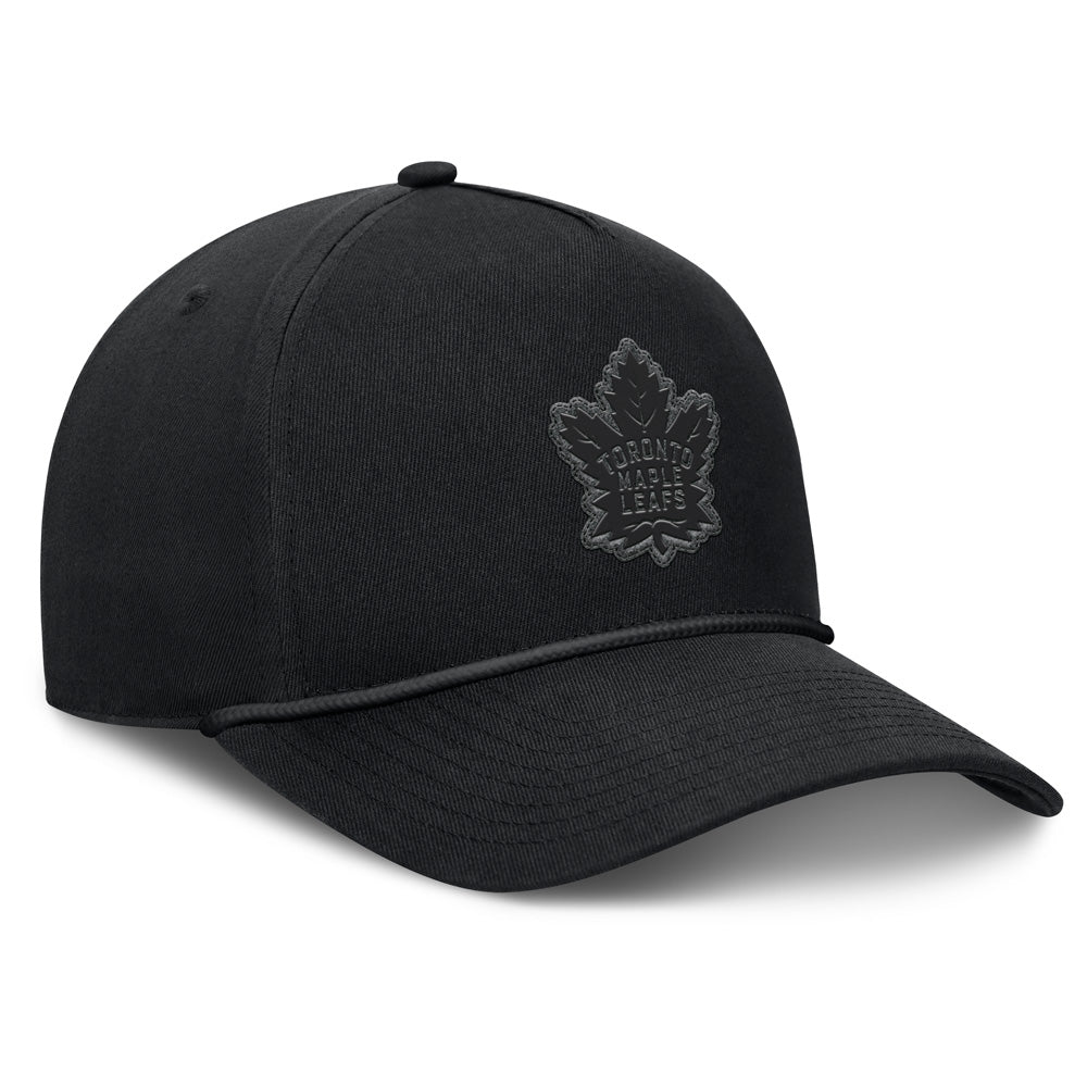 Fanatics Toronto Maple Leafs A-Frame Black Snapback Hat