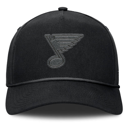 Fanatics St. Louis Blues A-Frame Black Snapback Hat