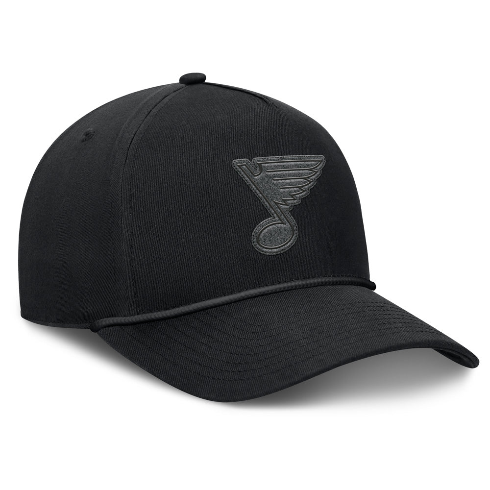 Fanatics St. Louis Blues A-Frame Black Snapback Hat