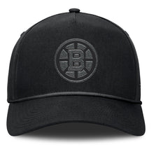 Fanatics Boston Bruins A-Frame Black Snapback Hat